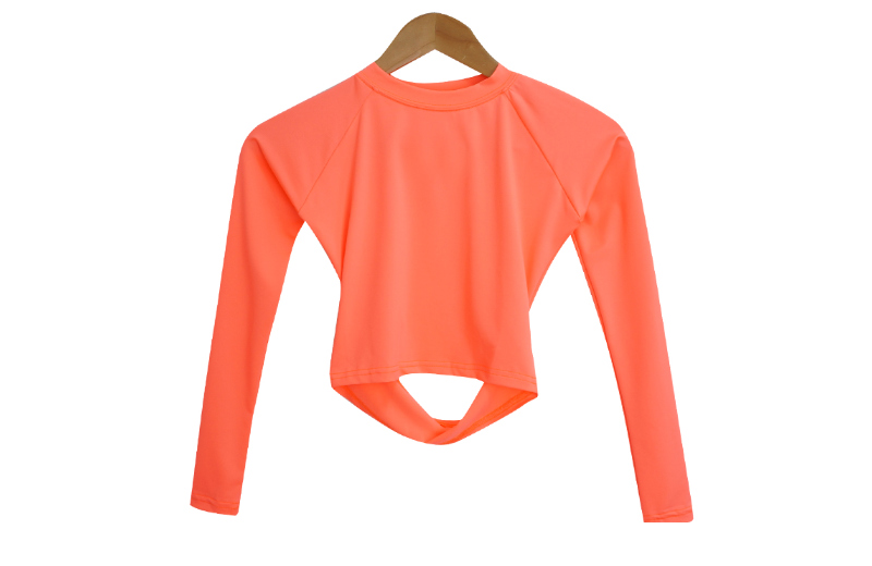long sleeved tee color image-S1L8