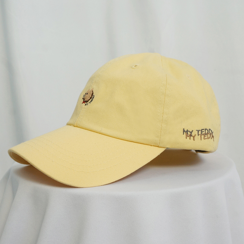 모자 옐로우 색상 이미지-S1L25
