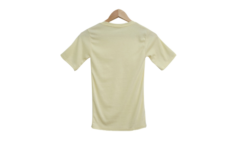 긴팔 티셔츠 아이보리 색상 이미지-S1L16