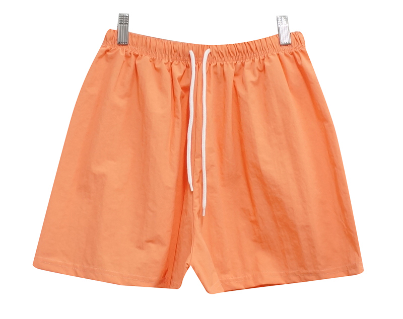shorts peach color image-S3L8