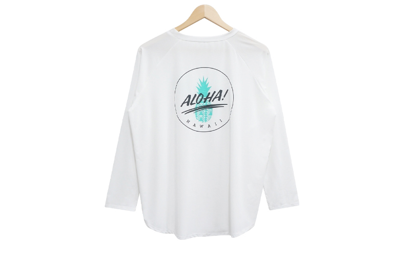 long sleeved tee white color image-S1L7