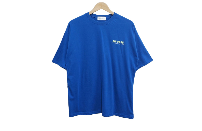 半袖Tシャツ ブルー 商品カラー画像-S1L12