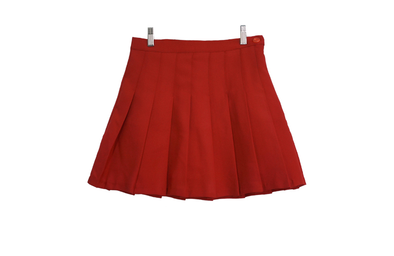 迷你裙 red 彩色图像-S1L11