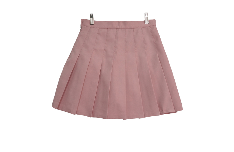 ミニスカート ベビーピンク 商品カラー画像-S1L7