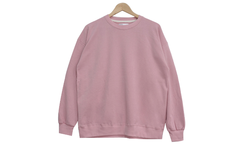 長袖Tシャツ ベビーピンク 商品カラー画像-S3L5