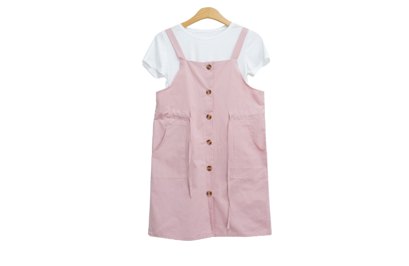 ドレス ベビーピンク 商品カラー画像-S1L9