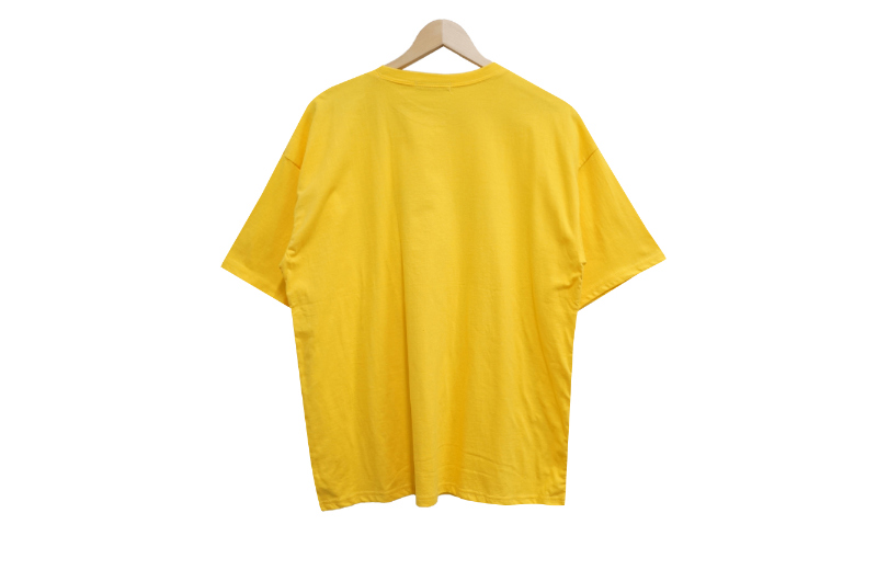 반팔 티셔츠 옐로우 색상 이미지-S1L7