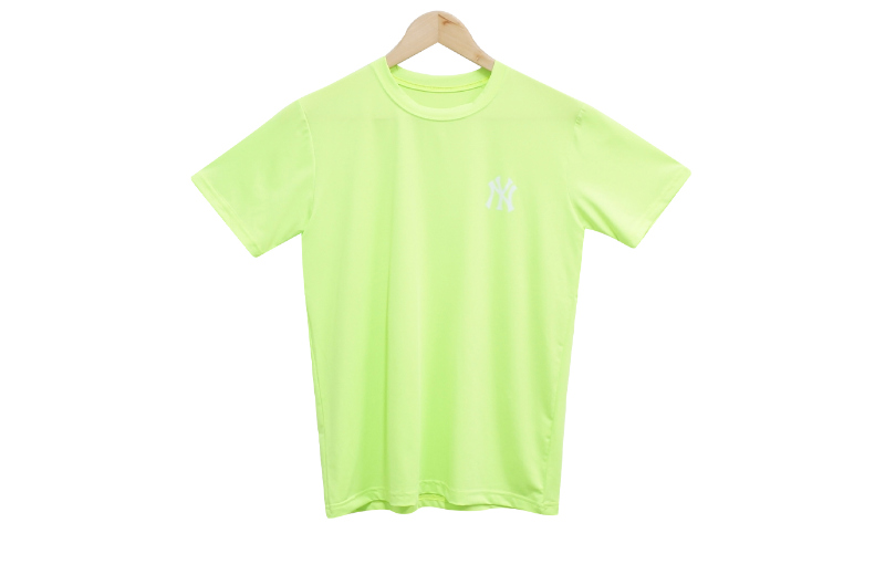 반팔 티셔츠 라임 색상 이미지-S1L12