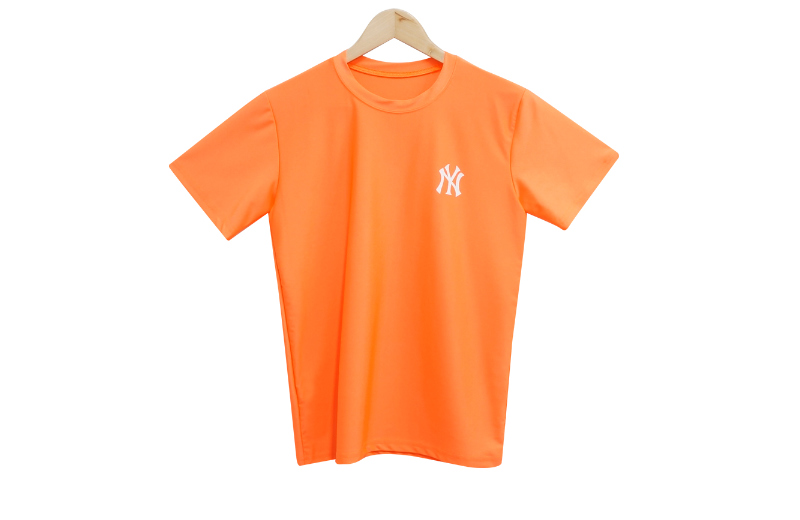 반팔 티셔츠 오렌지 색상 이미지-S1L14